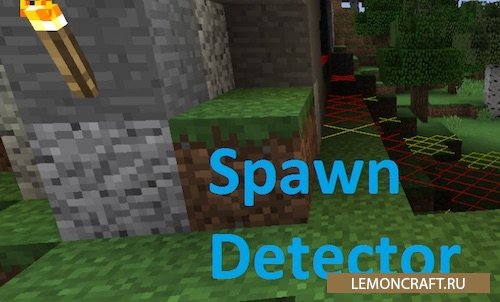 Мод на сетку спавна мобов Spawn Detector [1.12.2] [1.11.2] [1.10.2] [1.9.4]