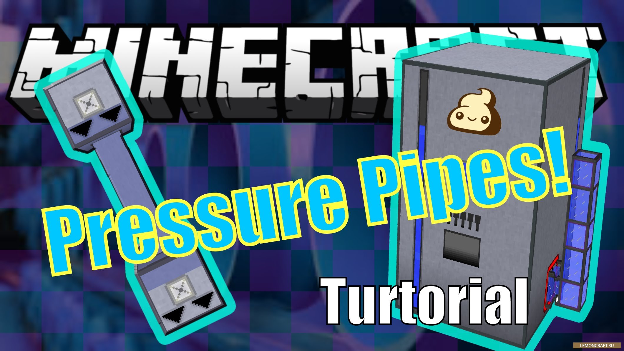 Мод на перемещение жидкостей Pressure Pipes [1.12.2] [1.11.2] [1.10.2] [1.9.4]