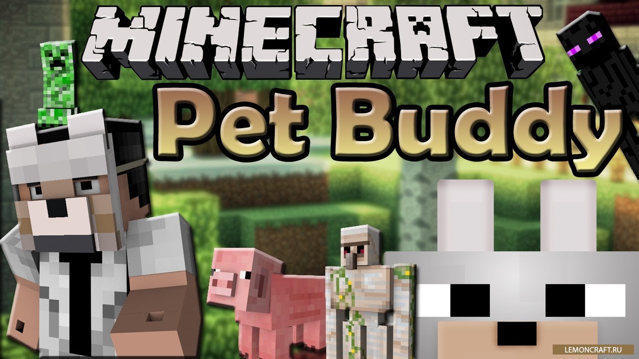 Мод на клон игрока Pet Buddy [1.12.2] [1.11.2] [1.10.2]