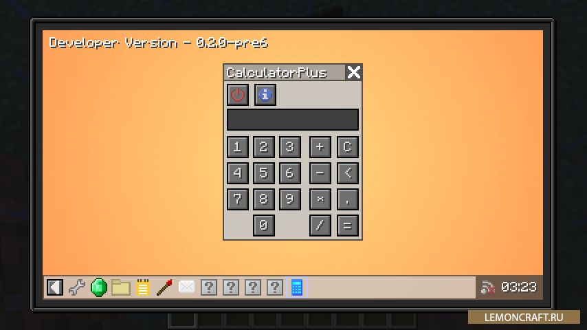 Мод на калькулятор CalculatorPlus [1.12.2]