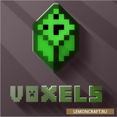 Мод на криперов-жителей Voxels [1.10.2] [1.7.10]