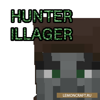 Мод на агрессивного моба HunterIllager [1.17.1] [1.16.5] [1.15.2] [1.12.2]